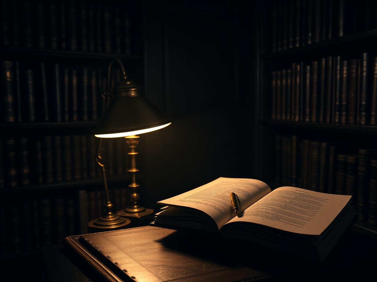 Bibliothèque patrimoniale et bureau en bois noble